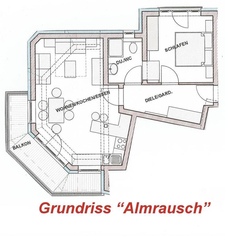 Appartement Am Schwand à Grän Extérieur photo